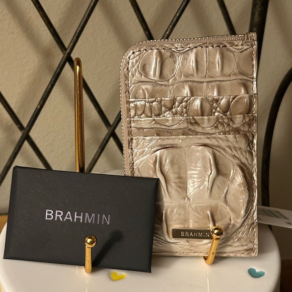 Brahmin “Lennon” Credit Card Wallet NWT - Picture 1 of 7